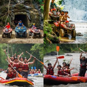 Ayung rafting and Gorilla ATV